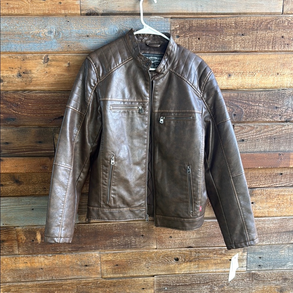 Men's Brown Leather Jacket
